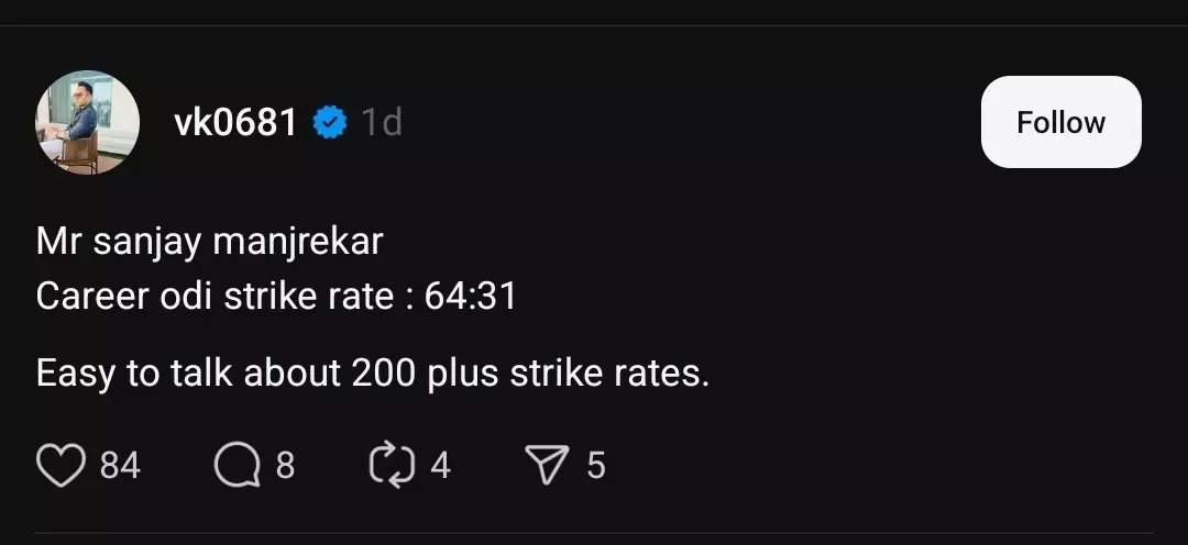 Virat Kohli's brother post on thread Virat Kohli's brother post on thread