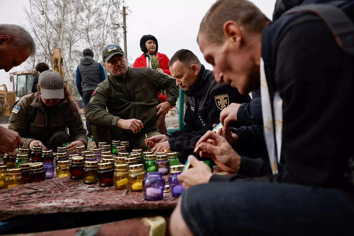 ​Russian rocket ravages Ukrainian cafe and store​