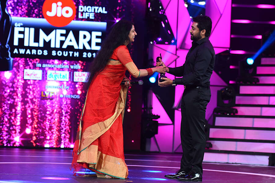 64th Jio Filmfare Awards (South) : Kollywood Winners